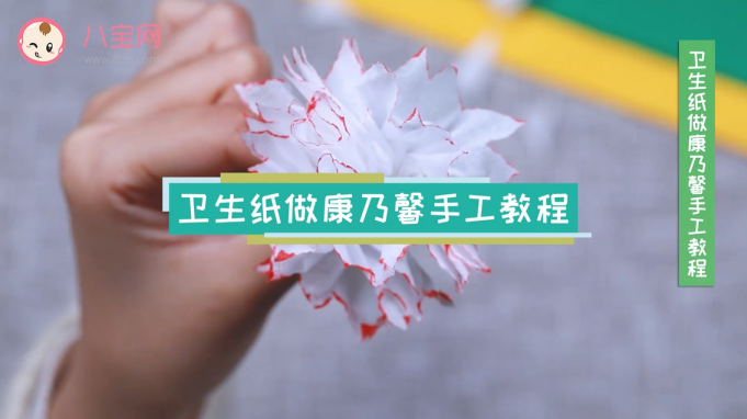 衛(wèi)生紙康乃馨手工視頻教程 衛(wèi)生紙做康乃馨方法步驟