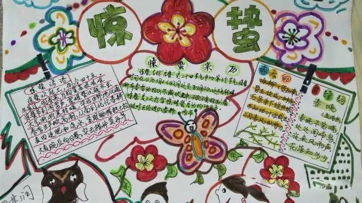 2019驚蟄手抄報圖片 關于驚蟄手抄報內容 2019驚蟄手抄報圖片 關于驚蟄手抄報內容