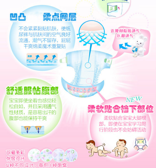 花王拉拉褲怎么分前后 花王拉拉褲怎么分前后圖解