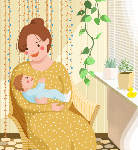 產后第一次出門句子 產后第一次出門說說朋友圈