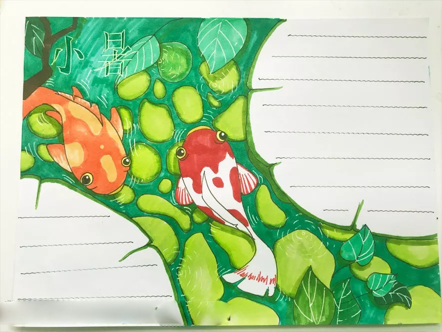 關于小暑的手抄報 小暑手抄報素材2019