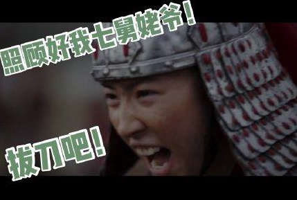 劉亦菲花木蘭表情包圖片 劉亦菲花木蘭妝容圖