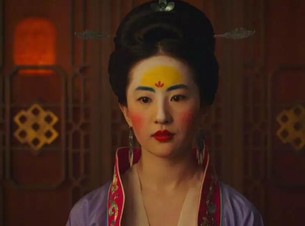 劉亦菲花木蘭表情包圖片 劉亦菲花木蘭妝容圖