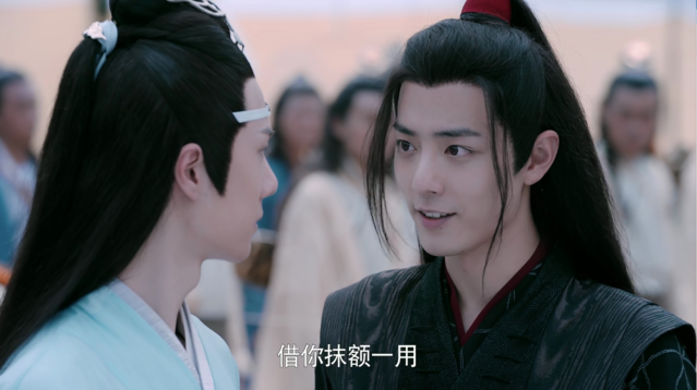 魏無羨扯過多少次藍湛抹額 魏無羨扯過多少次藍忘機抹額