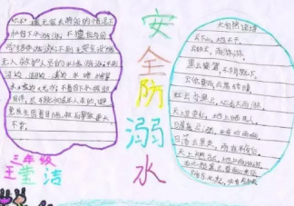 防溺水手抄報(bào)模板圖片 防溺水手抄報(bào)資料內(nèi)容
