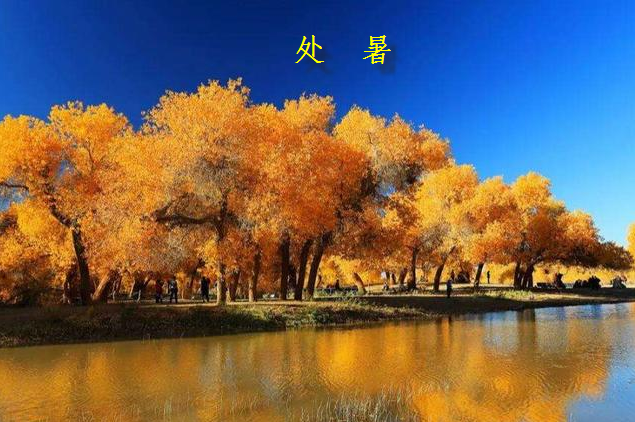 2019處暑問候語圖片說說 處暑朋友圈祝福語大全