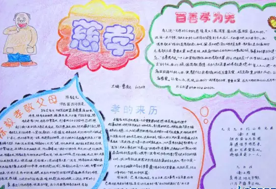 2019重陽節手抄報內容大全 重陽節簡單漂亮手抄報