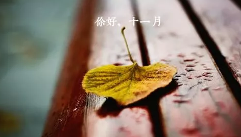 十月再見說說心情短語 十月再見朋友圈句子