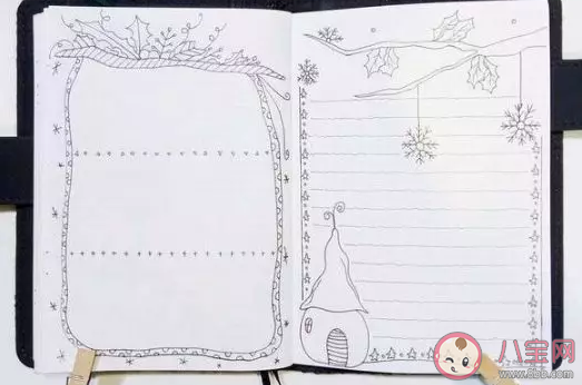 2019立冬手抄報圖片模板 立冬手抄報內容