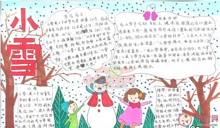 2019小雪節(jié)氣好看漂亮的手抄報(bào)大全 小雪節(jié)氣手抄報(bào)模板圖片 2019小雪節(jié)氣好看漂亮的手抄報(bào)大全 小雪節(jié)氣手抄報(bào)模板圖片