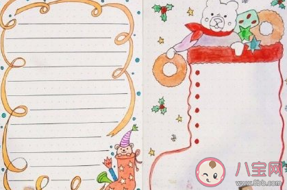 2019圣誕節手抄報圖片大全 簡單漂亮圣誕節手抄報內容