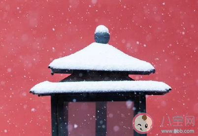 2020下雪天圖片心情短句 2020年下大雪了浪漫說說配圖