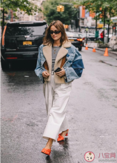 冬季最火時尚單品羊羔毛外套穿搭造型 羊羔毛外套怎么穿搭好看