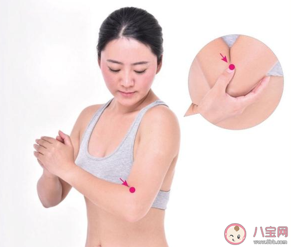 曲池穴位置怎么找 曲池穴準確位置圖解
