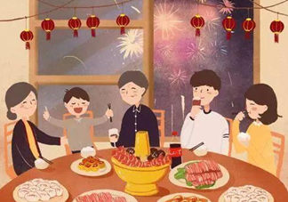 吃年夜飯曬圖朋友圈說說配文 適合除夕吃年夜飯發的朋友圈文案句子