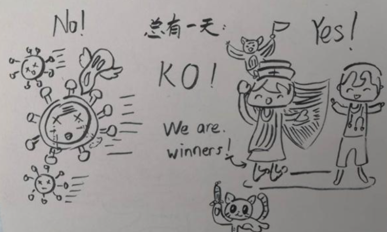 9歲女孩畫抗疫漫畫是怎么回事 9歲女孩畫抗疫漫畫是什么情況