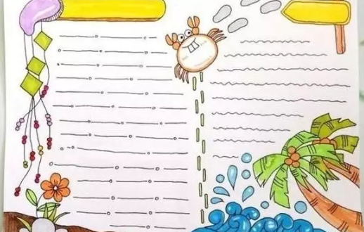 雨水節(jié)氣手抄報(bào)大全 簡(jiǎn)單的雨水手抄報(bào)模板圖片