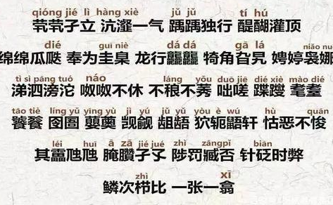 有哪些因同學名字才知道的生僻字 取名字用生僻字好嗎