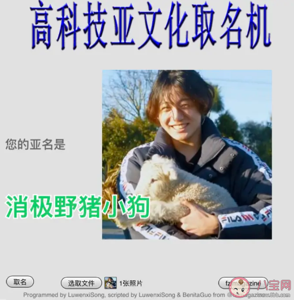 高科技亞文化取名機(jī)是什么意思 高科技亞文化取名機(jī)網(wǎng)址怎么弄