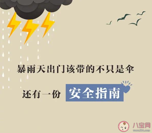 暴雨天出行安全防護(hù)指南 暴雨天如何做好安全防護(hù) 暴雨天出行安全防護(hù)指南 暴雨天如何做好安全防護(hù)