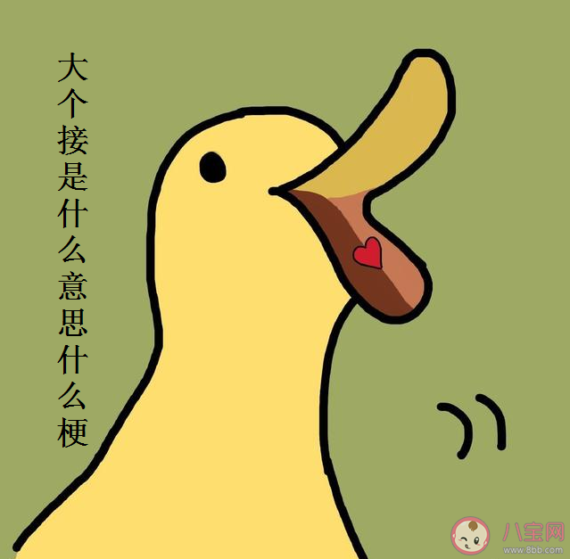 大個接是什么意思 大個接是什么梗