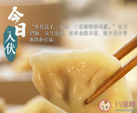 頭伏餃子二伏面是哪里的風俗 頭伏為什么要吃餃子