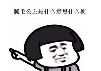 腿毛公主是什么意思 腿毛公主是什么梗