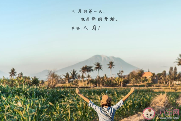 2020八月第一天的正能量早安心語 2020八月第一天早安的正能量說說