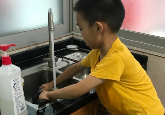 兒子洗碗的朋友圈說說 表揚孩子洗碗的感言說說