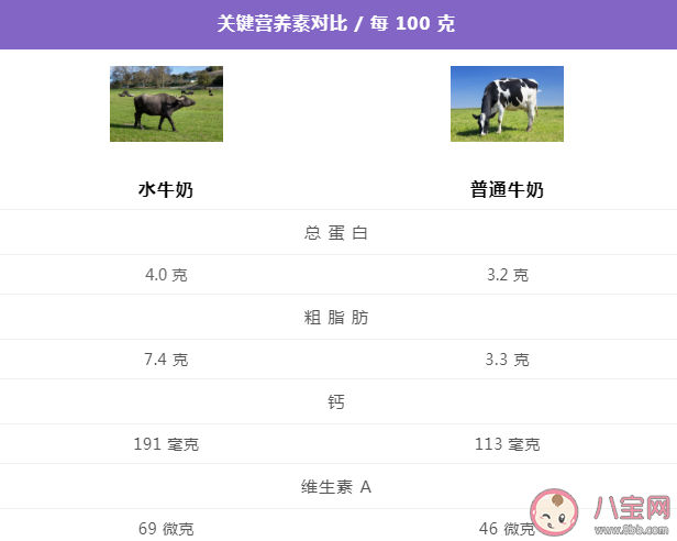 水牛奶和普通牛奶營養(yǎng)有什么不一樣 水牛奶值得買嗎
