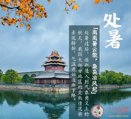 今日處暑圖片早安心語朋友圈說說2020 今日處暑節(jié)氣早安的圖片說說2020