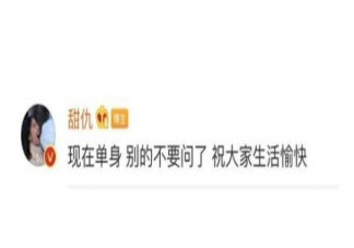 甜仇疑似發文官宣與王思聰分手是怎么回事 甜仇和王思聰在一起了嗎