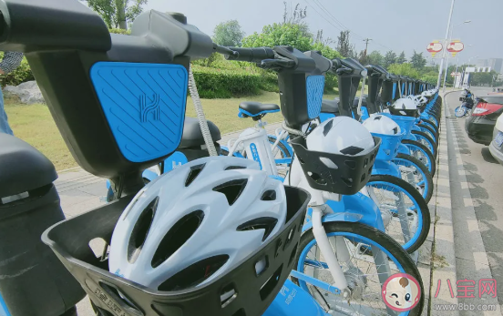 自帶頭盔的共享電動車是怎樣的 電動車配頭盔好嗎