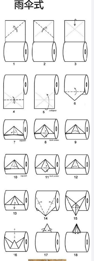 如何在如廁時科學地折紙 如廁時的科學折紙方法