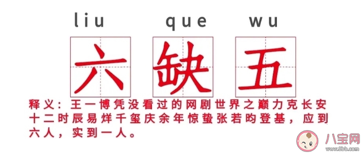 六缺五是什么意思什么梗 為什么王一博獲金鷹獎受吐槽