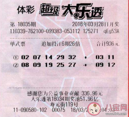 浙江體彩史上最高獎2.69億元誕生是誰獲獎了 2.69億元獎金花落誰家