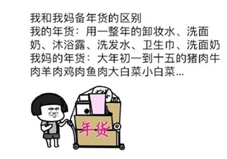 我和我媽備年貨的區別是什么 你備年貨一般都買些什么
