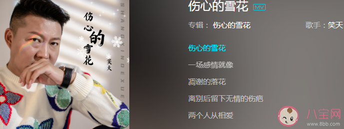 抖音一場感情就像凋謝的落花是什么歌 《傷心的雪花》完整版歌詞在線試聽