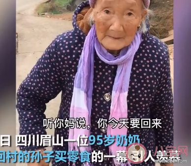 95歲奶奶趕集給40歲孫子買零食是怎么回事 奶奶們對孫子的愛有多濃 95歲奶奶趕集給40歲孫子買零食是怎么回事 奶奶們對孫子的愛有多濃