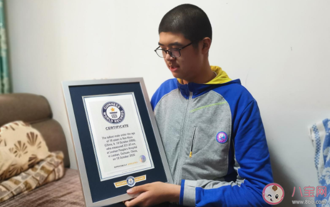 四川14歲男孩身高創吉尼斯紀錄 四川14歲男孩身高是多少 四川14歲男孩身高創吉尼斯紀錄 四川14歲男孩身高是多少