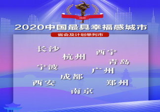 2020中國最具幸福感城市榜單匯總 中國最具幸福感城市是哪些