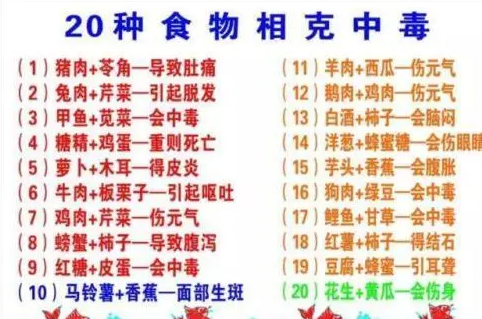 央視辟謠食物相克說法 關(guān)于食物有哪些謠言