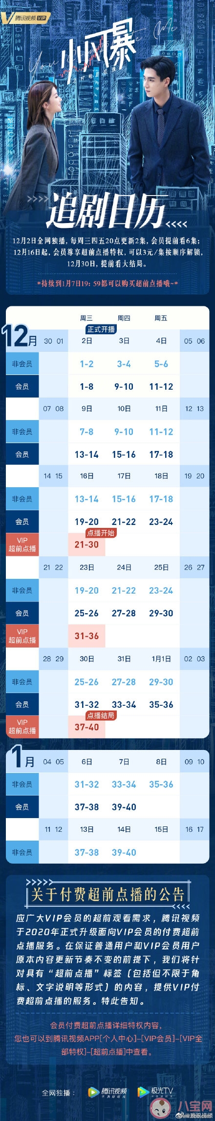 《小風暴之時間的玫瑰》追劇日歷 《小風暴之時間的玫瑰》追劇時間表