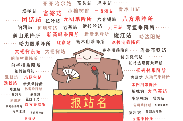 東北有哪些有趣的火車(chē)站名 東北有地域特色的站名盤(pán)點(diǎn)