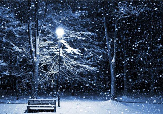 2021新年第一場雪圖片配文句子 2021第一場雪文案圖片說說