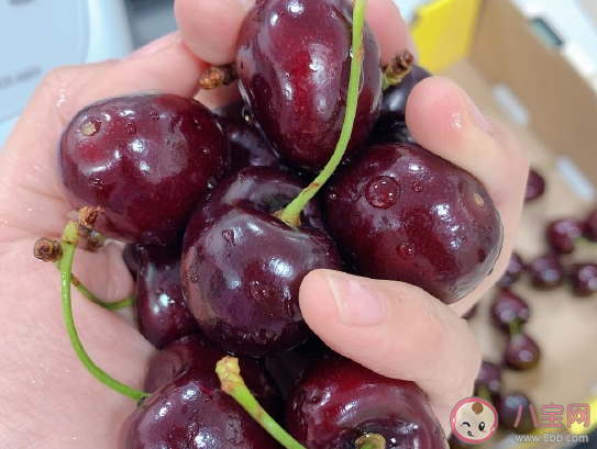 吃到車厘子說說心情大全 曬吃車厘子經典句子