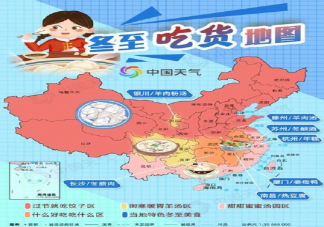 冬至飲食習俗地圖 冬至各地飲食風俗有什么不同