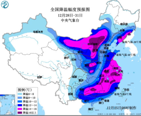 2020年末寒潮必須知道的10大要點 要做好哪些準備