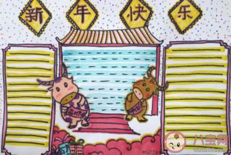 2021牛年手抄報圖片簡單又漂亮 2021牛年手抄報內容素材大全