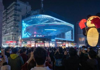 武漢江漢路裸眼3d大屏什么時候開始 江漢路3d巨幕表演時間